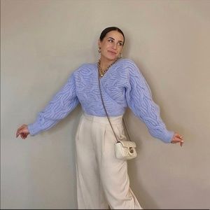 Zara wrap cable sweater cardigan💥💥